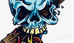 骷髅头漫画,揭秘生死轮回的神秘面纱